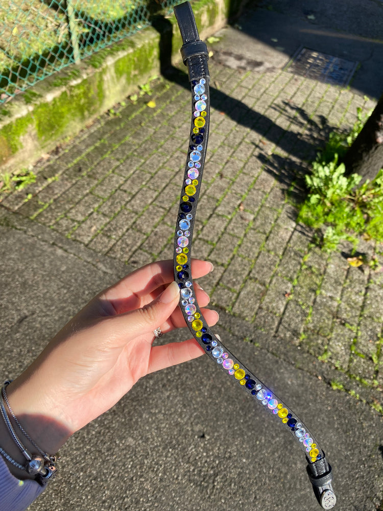 Frontalino con cristalli | Slim Shine U Shape