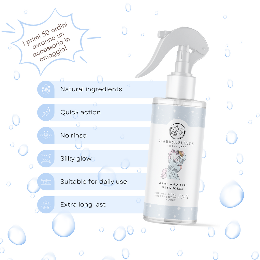 Spray districante per cavalli - Azione rapida