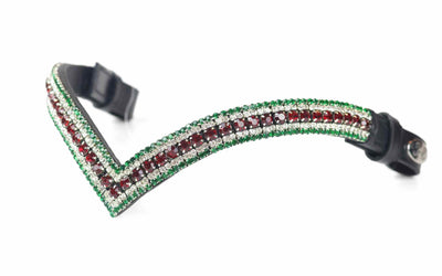 V Shape Italian flag