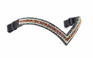 Horse Browband Montana Sunrise