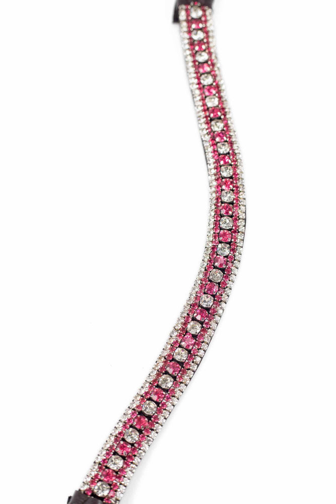 Crystal Browband | TheOne U Shape Pink and White