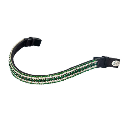 Frontalino con cristalli | TheOne U Shape Emerald