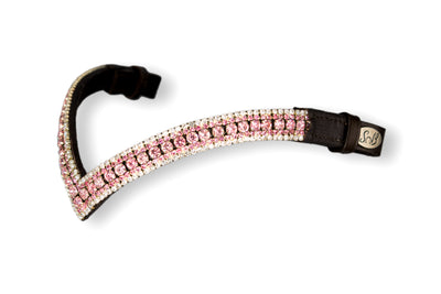 Frontalino in cristallo | TheOne V shape Light Rose