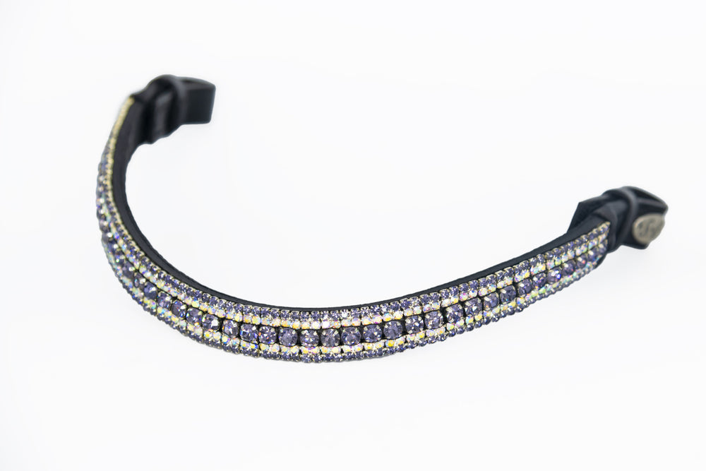 
            
                Load image into Gallery viewer, Crystal Browband | TheOne U Shape Iridescent Lilac
            
        