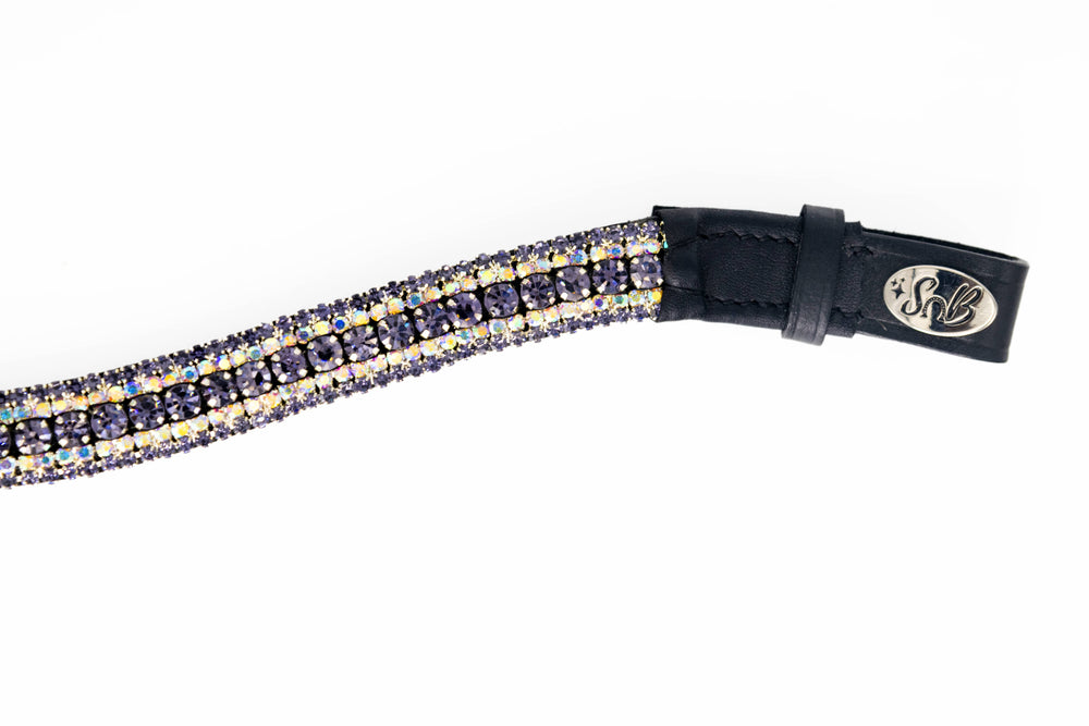 Crystal Browband | TheOne U Shape Iridescent Lilac