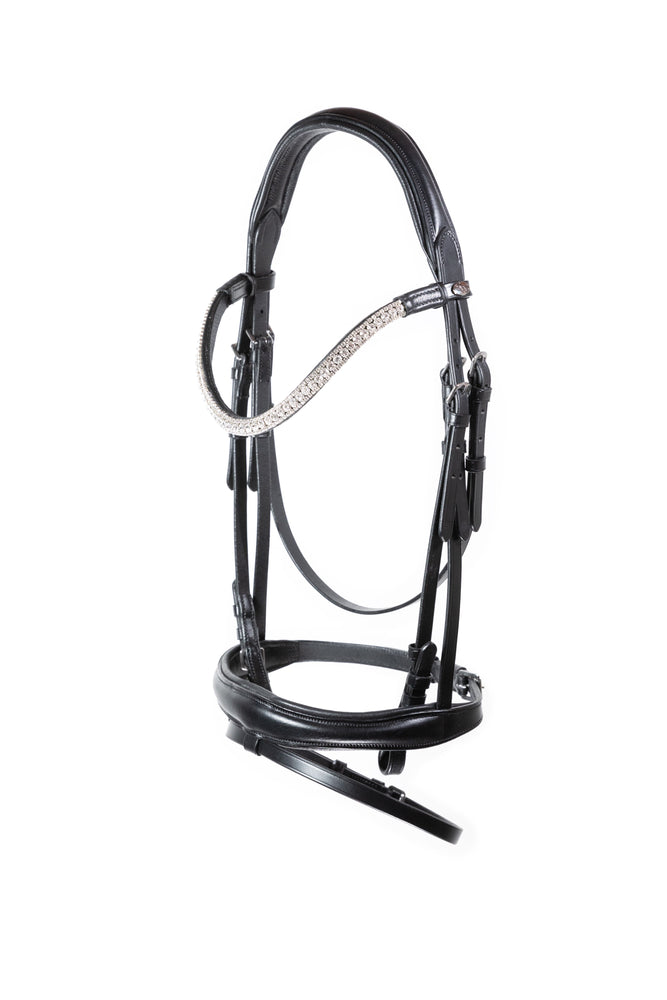 Guanti Equitazione Hy5 Roka Sparkle Bling: Nero/Oro/Rosa/Argento, XS A XL, Adulti