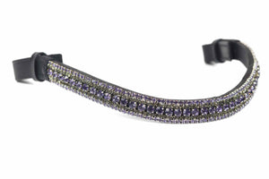 Crystal Browband | TheOne U Shape Imperial Plum