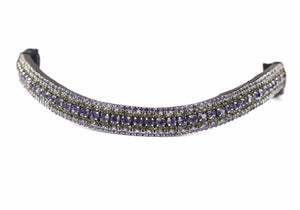 Crystal Browband | TheOne U Shape Imperial Plum