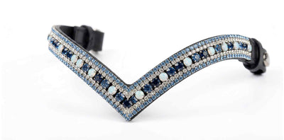 Crystal Browband | TheOne V shape Sky Blue