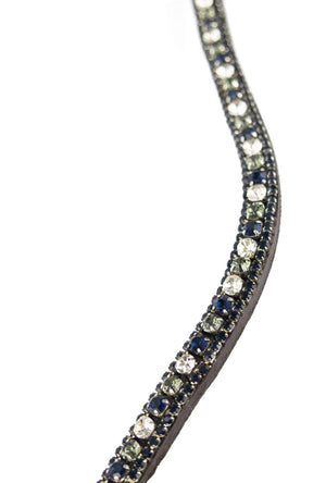 
            
                Load image into Gallery viewer, Crystal Browband | TheOne U Shape Azure Meadow
            
        