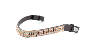 Crystal Browband | TheOne U Shape Rosè