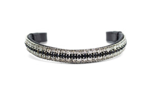 Crystal Browband | TheOne U Shape Grey Black