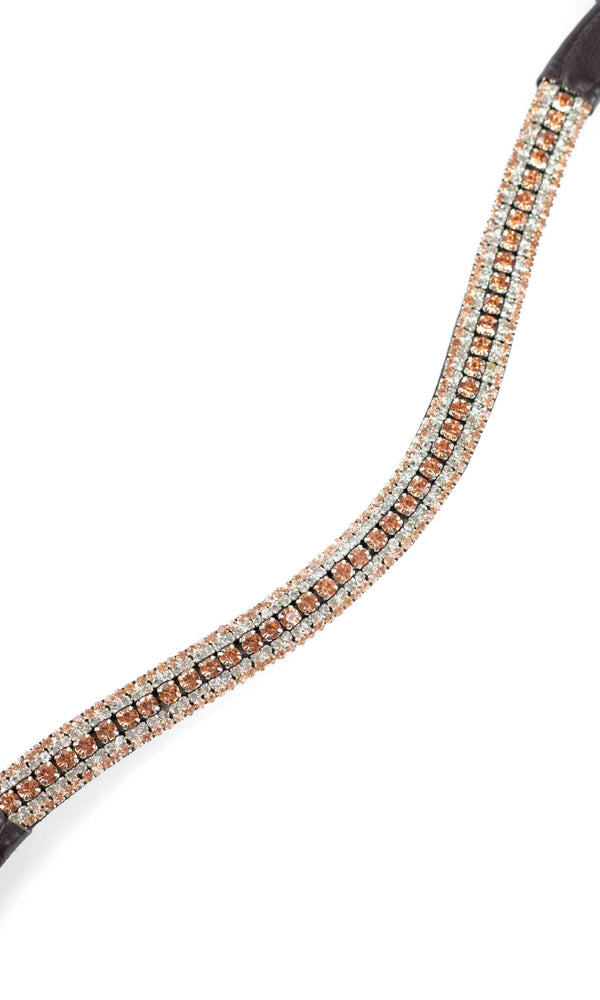 Crystal Browband | TheOne U Shape Rosè