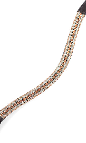 Crystal Browband | TheOne U Shape Rosè