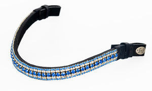 
            
                Load image into Gallery viewer, Crystal Browband | TheOne U Shape Light Sapphire
            
        