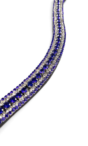 Crystal Browband | TheOne U Shape Cobalt