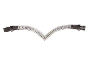 Crystal Browband | TheOne V shape Crystal Rainbow