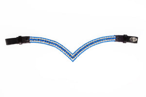 Crystal Browband | TheOne V Shape Light Sapphire